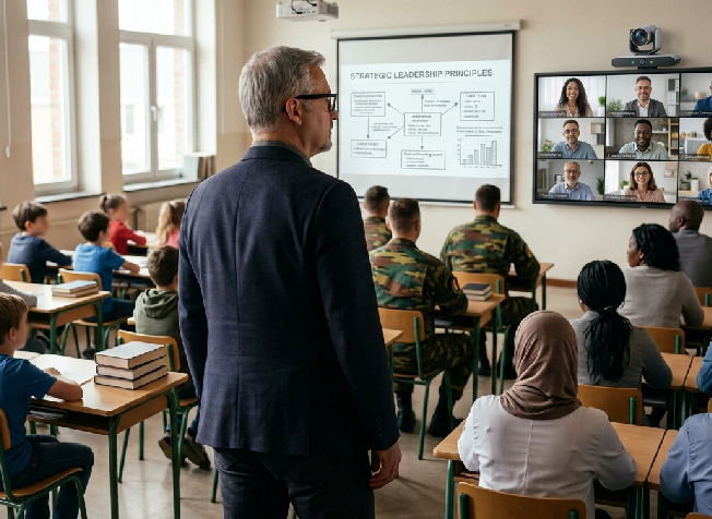 Tijdelijke foto voor de onderwijservaring